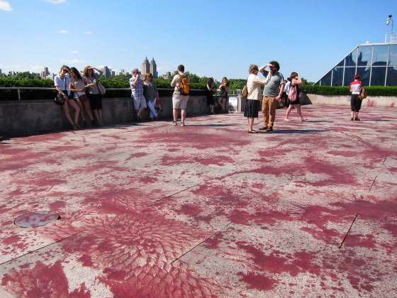 commissioned paintings on the roof of The Met 